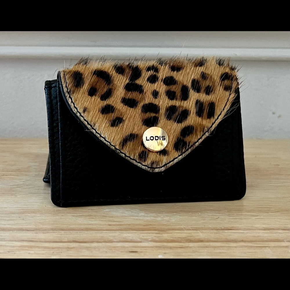 Black Lodis Paige Compact Wallet